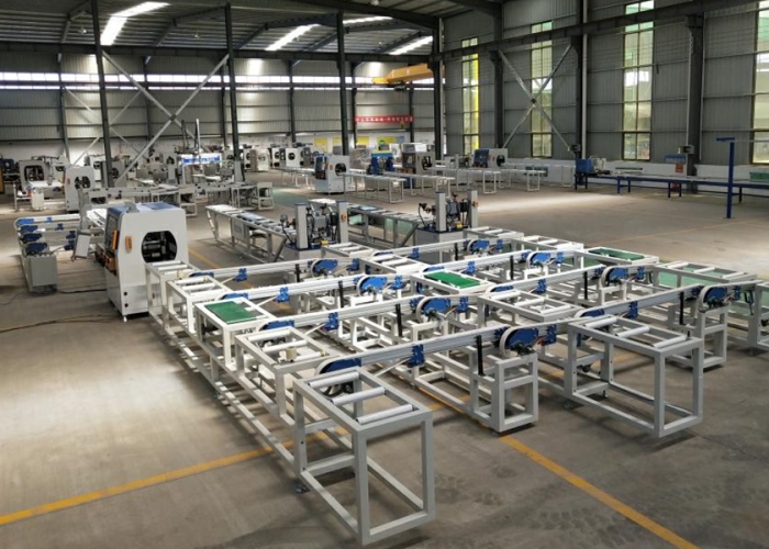 Three-Step Line with Conveyor