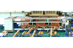 Aluminum profile automatic bagging machine